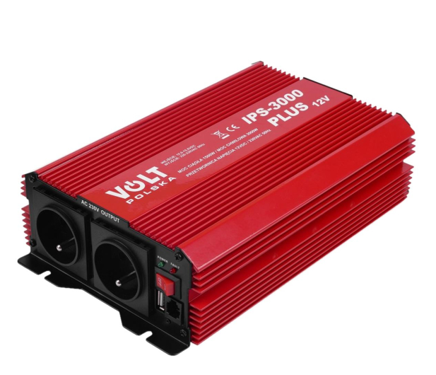 VOLT IPS 3000 PLUS 12/230V (1500/3000W) + PILOT - 1213156 - zdjęcie